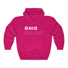 Load image into Gallery viewer, Ohio All-Day White Hooded Sweatshirt