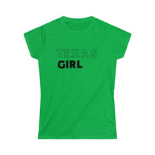 Load image into Gallery viewer, Texas Girl Women's Softstyle Tee