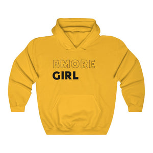 BMore Girl Black Hooded Sweatshirt