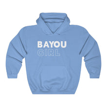 Load image into Gallery viewer, Bayou Girl White Hooded Sweatshirt