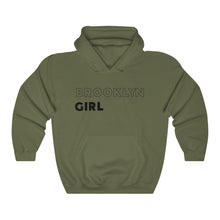 Load image into Gallery viewer, Brooklyn Girl Black Hooded Sweatshirt