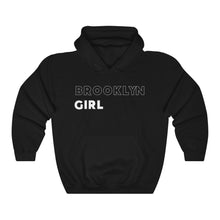 Load image into Gallery viewer, Brooklyn Girl White Hooded Sweatshirt