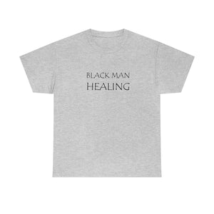 Black Man Healing Unisex Heavy Cotton Tee