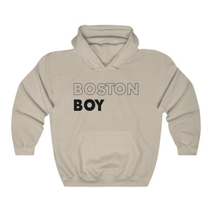 Boston Boy Black Hooded Sweatshirt