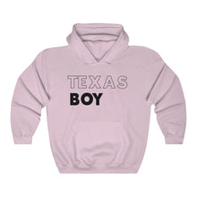 Load image into Gallery viewer, Texas Boy Black Hooded Sweatshirt