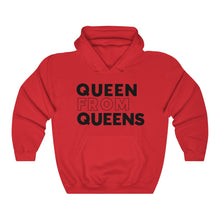Load image into Gallery viewer, Queen From Queens Black Hooded Sweatshirt