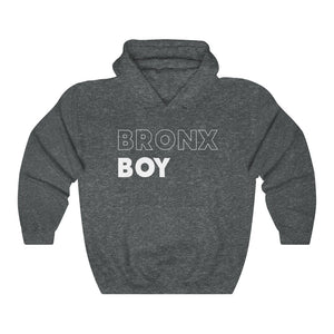 Bronx Boy White Hooded Sweatshirt