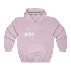 BMore Boy White Hooded Sweatshirt
