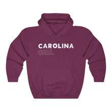 Load image into Gallery viewer, Carolina Girl White Hooded Sweatshirt