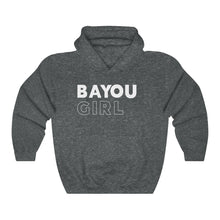 Load image into Gallery viewer, Bayou Girl White Hooded Sweatshirt