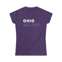Load image into Gallery viewer, Ohio All-Day Women's Softstyle Tee