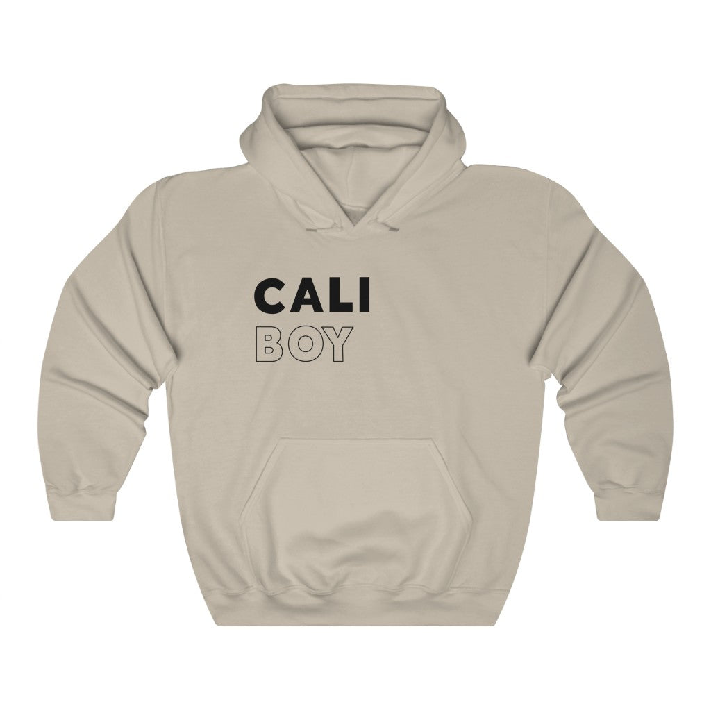 Cali Boy Black Hooded Sweatshirt