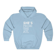 Load image into Gallery viewer, She's From the ATL Unisex Heavy Blend™ Hooded Sweatshirt
