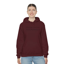 Load image into Gallery viewer, Govern Yourself Accordingly Hooded Sweatshirt