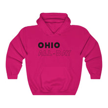 Load image into Gallery viewer, Ohio All-Day Black Hooded Sweatshirt