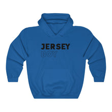 Load image into Gallery viewer, Jersey Boy Black Hooded Sweatshirt