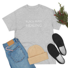 Load image into Gallery viewer, Black Man Healing Unisex Heavy Cotton Tee