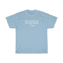 Load image into Gallery viewer, Find Someone Else To Play With &quot;Karen&quot; White Men&#39;s Heavy Cotton Tee