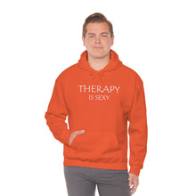Load image into Gallery viewer, Therapy is Sexy Hooded Sweatshirt