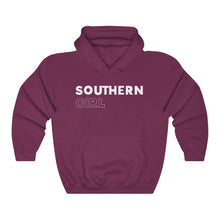 Load image into Gallery viewer, Southern Girl White Hooded Sweatshirt