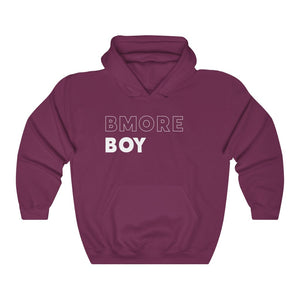 BMore Boy White Hooded Sweatshirt