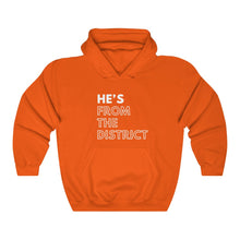 Load image into Gallery viewer, He's from The District Unisex Heavy Blend™ Hooded Sweatshirt