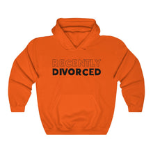 Load image into Gallery viewer, Recently Divorced Black Hooded Sweatshirt