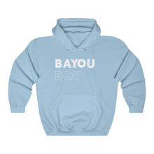 Load image into Gallery viewer, Bayou Boy White Hooded Sweatshirt