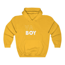 Load image into Gallery viewer, VA Boy White Hooded Sweatshirt