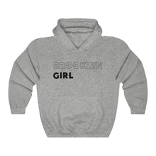 Load image into Gallery viewer, Brooklyn Girl Black Hooded Sweatshirt
