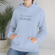 Load image into Gallery viewer, Black Woman Healing Hooded Sweatshirt