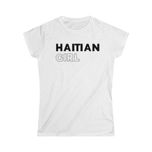 Load image into Gallery viewer, Haitian Girl Women&#39;s Softstyle Tee