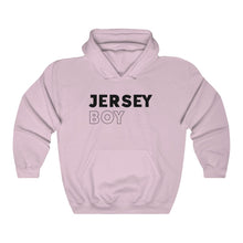 Load image into Gallery viewer, Jersey Boy Black Hooded Sweatshirt