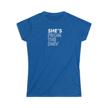 Load image into Gallery viewer, She's from the DMV Women's Softstyle Tee