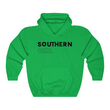 Load image into Gallery viewer, Southern Girl Black Hooded Sweatshirt