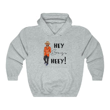 Load image into Gallery viewer, Hey Boy Heey! Logo Black Hooded Sweatshirt