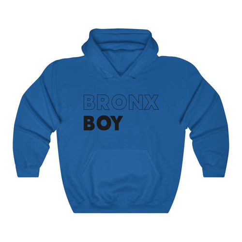 Bronx Boy Black Hooded Sweatshirt