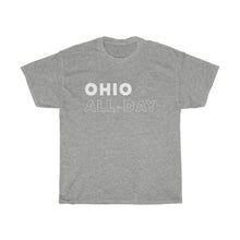 Load image into Gallery viewer, Ohio All-Day White Unisex Heavy Cotton Tee