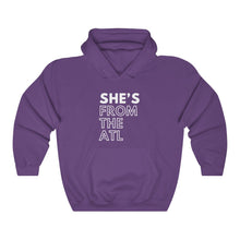 Load image into Gallery viewer, She's From the ATL Unisex Heavy Blend™ Hooded Sweatshirt