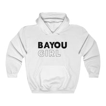 Load image into Gallery viewer, Bayou Girl Black Hooded Sweatshirt
