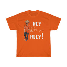 Load image into Gallery viewer, Hey Boy Heey! White Unisex Heavy Cotton Tee