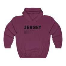 Load image into Gallery viewer, Jersey Boy Black Hooded Sweatshirt