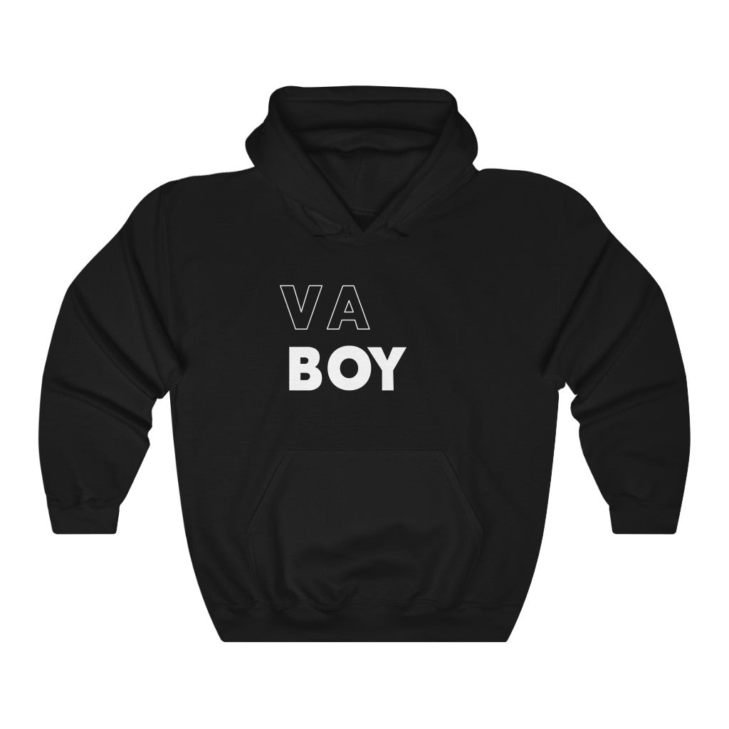 VA Boy White Hooded Sweatshirt