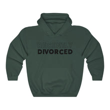 Load image into Gallery viewer, Recently Divorced Black Hooded Sweatshirt