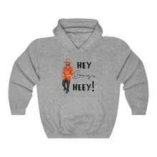 Load image into Gallery viewer, Hey Boy Heey! Logo Black Hooded Sweatshirt