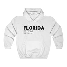 Load image into Gallery viewer, Florida Boy Black Hooded Sweatshirt