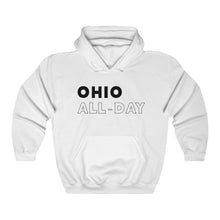 Load image into Gallery viewer, Ohio All-Day Black Hooded Sweatshirt