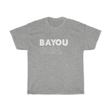 Load image into Gallery viewer, Bayou Girl White Unisex Heavy Cotton Tee