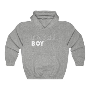 BMore Boy White Hooded Sweatshirt