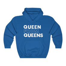 Load image into Gallery viewer, Queen From Queens White Hooded Sweatshirt